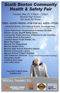 Sp15 Monroe Health Fair Poster